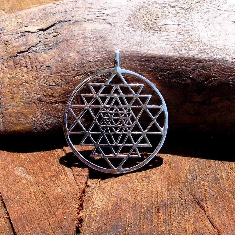 Silberring - Sri Shri Yantra Chakra 925er Sterling Silber Ring Yoga | eBay