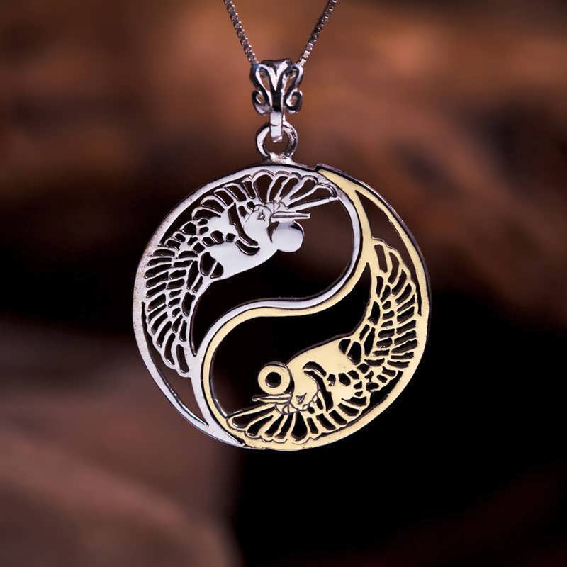 Yang 3 yin parts with symbol World Triad