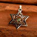 Shema israel star of david - gold