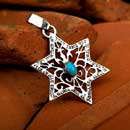 Star of David for protection - silver