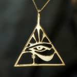 Das Auge des Horus Gold