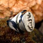 Tibetan Hung Ring Silver