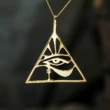 Das Auge des Horus Gold