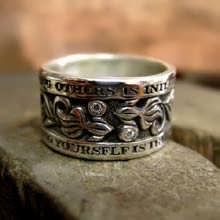 I Wisdom Ring Silver