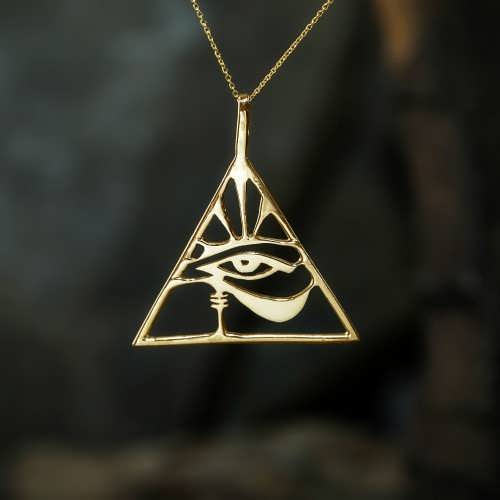 Das Auge des Horus Gold