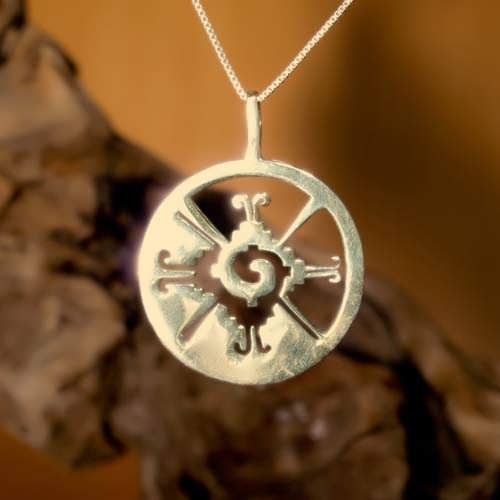 Hunab Ku Pendant Gold