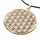 Flower of life gold