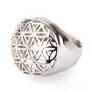 Flower of life ring