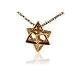 Merkaba Pendant Gold Small