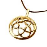 Pentagramic Torus Knot Gold