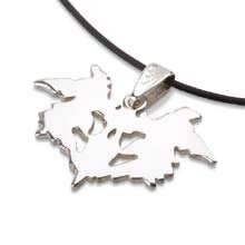 Tache de Rorschach pendentif argent