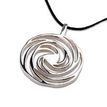 Golden Spiral Silver Small