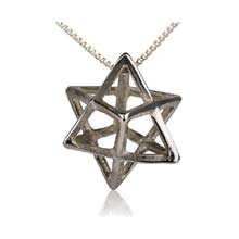 Merkaba Pendant Silver Medium