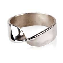 Anillo Mobius plata