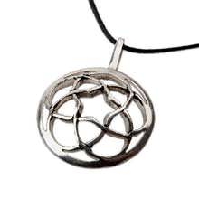 Pentagramic Torus Knot Silver