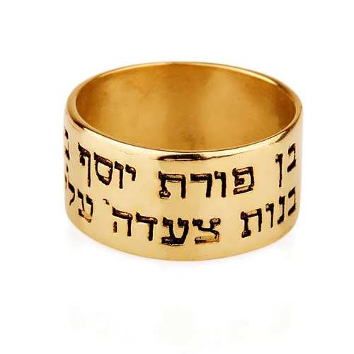 טבעת בן פורת יוסף זהב