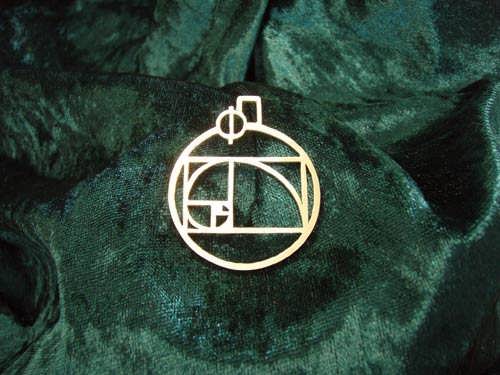 Phi jewelry pendant