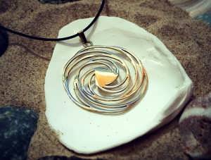Golden Mean Spiral Pendant_040316
