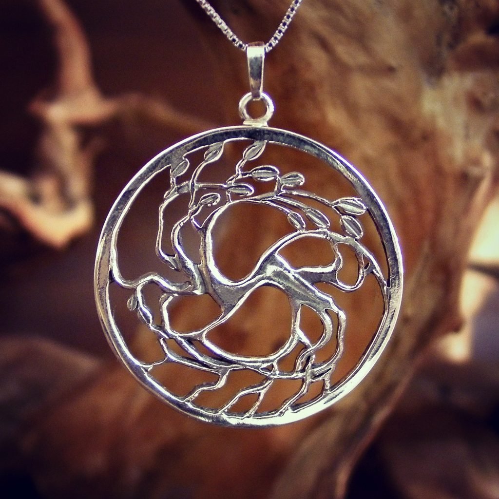 Tree of Love Silver Pendant